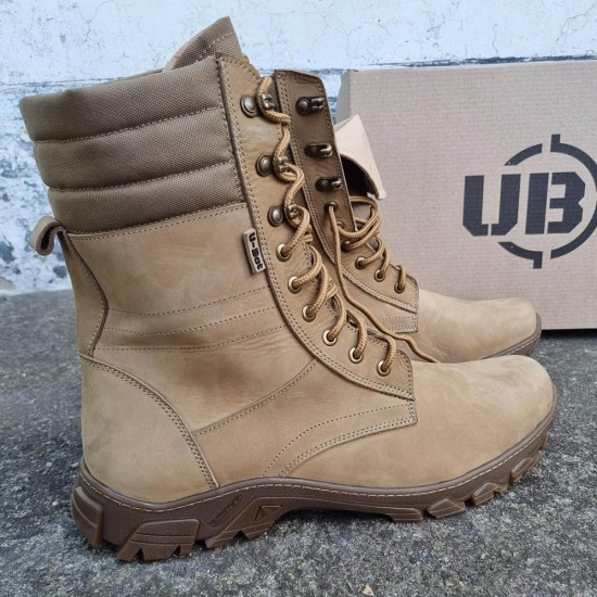 Botines de piel Botas militares para hombre Calzado táctico