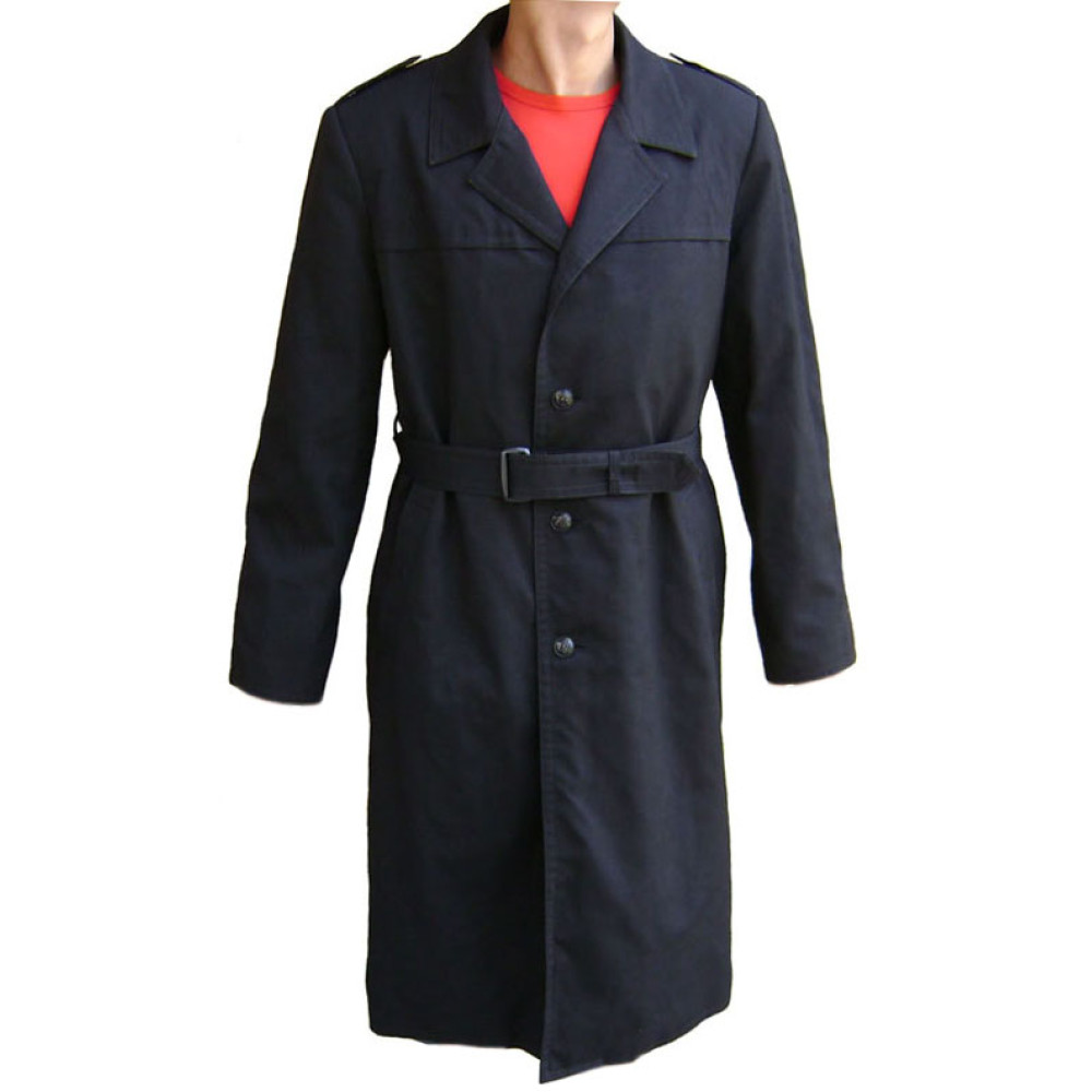 Euro Military Nylon Over Coat (black) | OVY