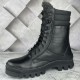 Schwarze Winterstiefel von Sprint Traktor