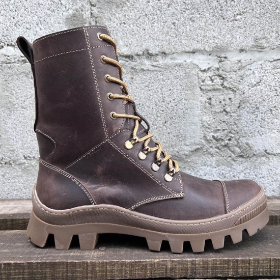 High boots Storm Crazy brown