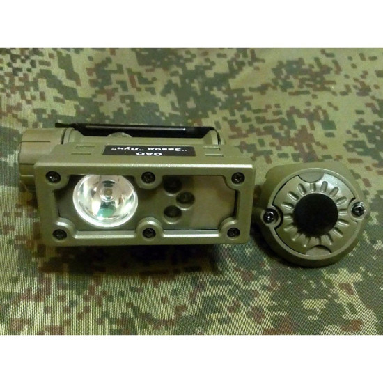 Torcia russo da Ratnik lanterna tattico per caschi Torcia russo da Ratnik lanterna tattico per caschi