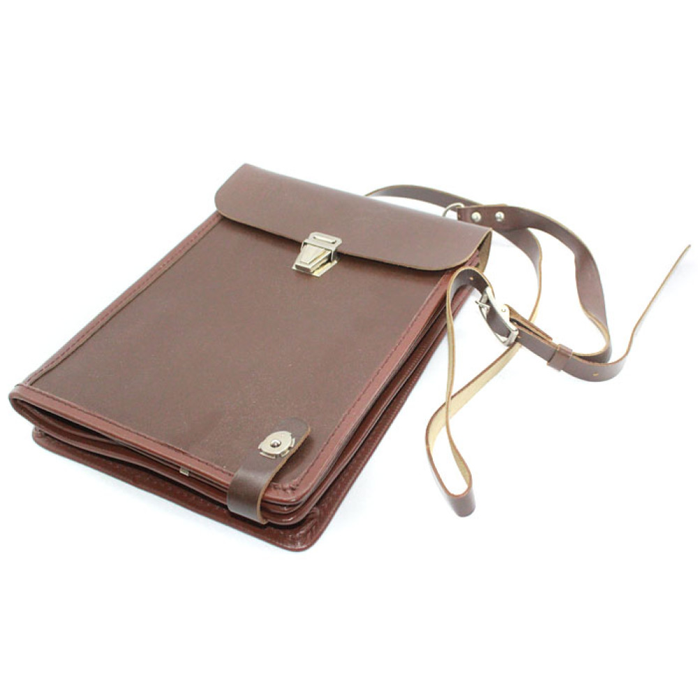 Soviet Officers leather Map bag / case for IPAD - Soviet Power
