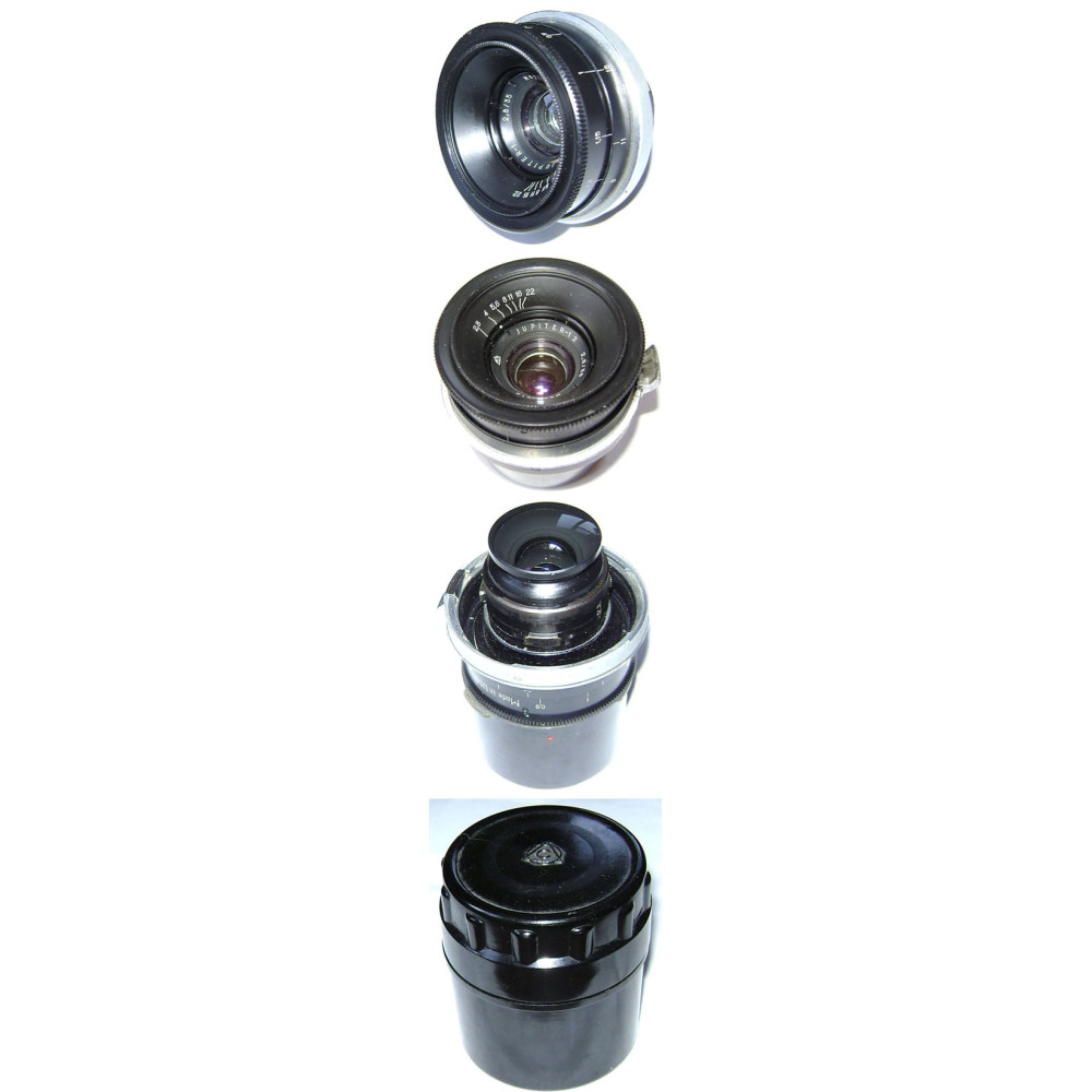 USSR Jupiter 12 35mm F2 8 バヨネット Kiev Contax