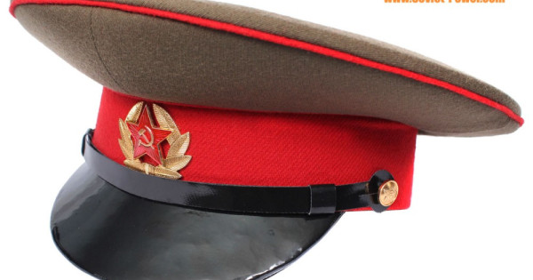 ロシア歩兵軍曹軍のソ連バイザー帽子