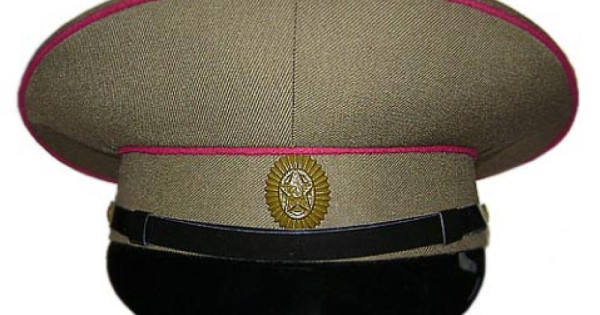ロシア/ソ連軍の帽子一般フィールドバイザーキャップ