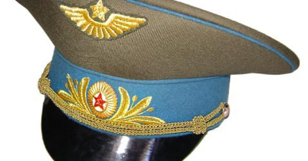 空軍元帥のロシア/ソ連フィールドバイザー帽子