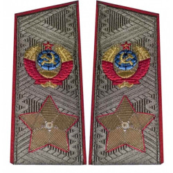 quotidiana delle spalline della spalla di USSR dell'uniforme del maresciallo sovietic