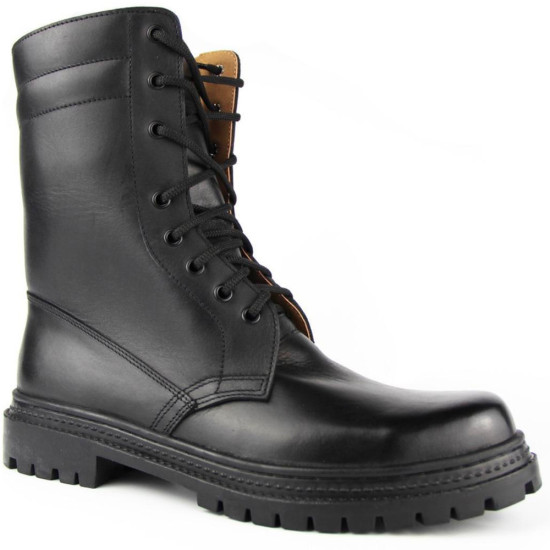Ukrainian army boots Tactical leather boots winter high boots Black leather boots Ukrainian army boots Tactical leather boots winter high boots Black leather boots