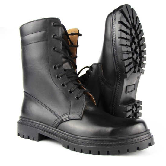 Ukrainian army boots Tactical leather boots winter high boots Black leather boots Ukrainian army boots Tactical leather boots winter high boots Black leather boots