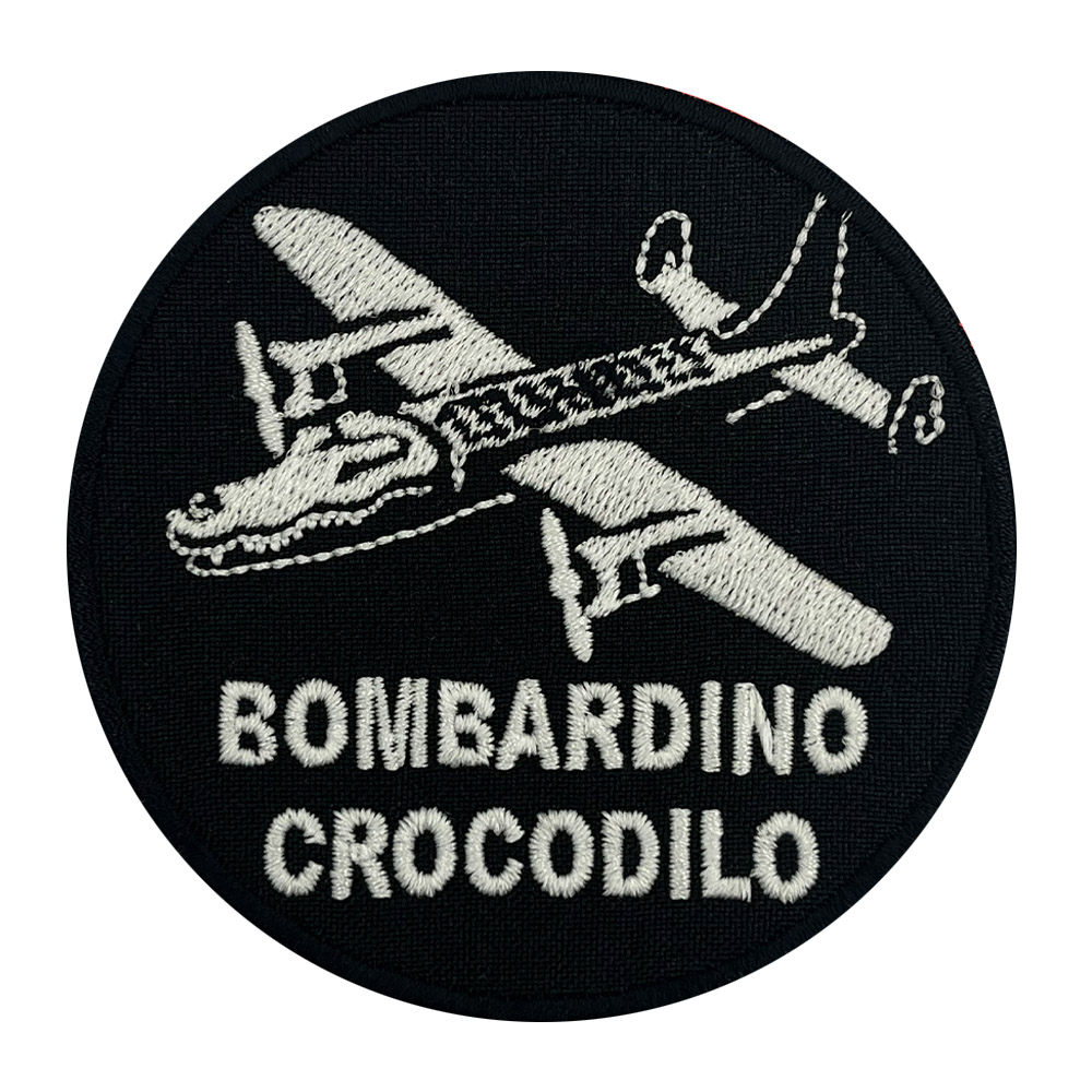 ボンバルディーノ・クロコディーロ ワッペン – ワニ爆撃機 - TT - 2