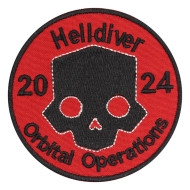 Parche de Operador Láser Orbital de Helldivers 2 – Bordado para videojuegos 2