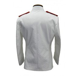Parade Stalin Jacket with Shoulderboards Soviet White Jacket Uniform