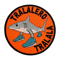 Écusson Requin Tralalero Tralala avec Baskets