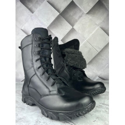Military boots "Typhoon" black winter high boots Tactical Urban-type combat footwear