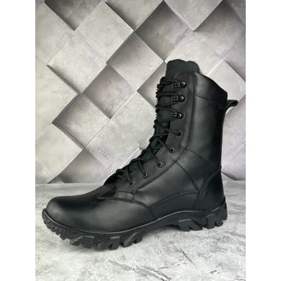 Military boots "Typhoon" black winter high boots Tactical Urban-type combat footwear Military boots "Typhoon" black winter high boots Tactical Urban-type combat footwear