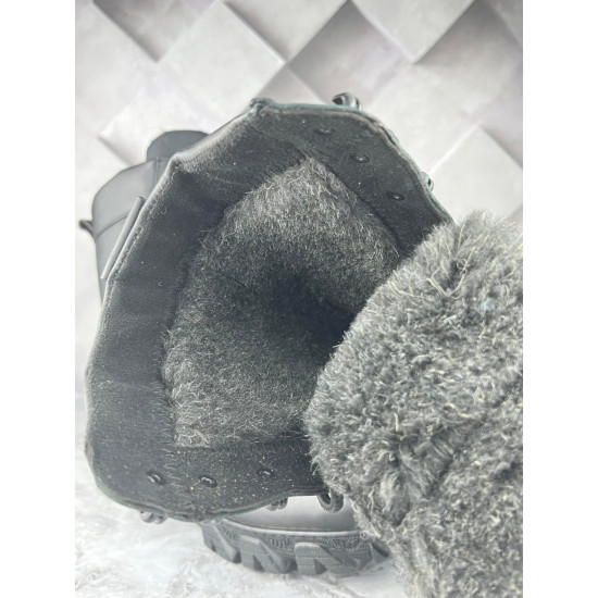 Military boots "Typhoon" black winter high boots Tactical Urban-type combat footwear Military boots "Typhoon" black winter high boots Tactical Urban-type combat footwear