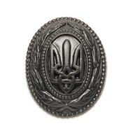 Cocarde de l'armée ukrainienne, Cocarde dorée du général ukrainien, Cocardes militaires argentées et noires