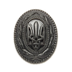 Ukrainian Army Cockade, Ukrainian General Golden Cockade, Silver & Black Military Cockades
