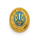 Ukrainian Army Cockade, Ukrainian General Golden Cockade, Silver & Black Military Cockades
