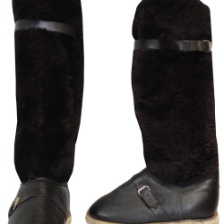 Botas de lana de oveja real ártica polar muy cálida de invierno soviético