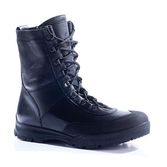 Bottes tactiques d'hiver en cuir russe avec fourrure "COBRA" 12034