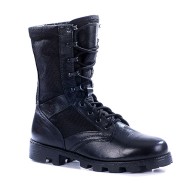 Leather tactical black BOOTS "KALAHARI" 1411