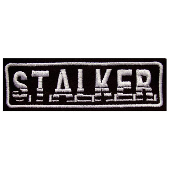 STALKER game embroidery stripe patch 108