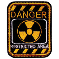 "DANGER - Restricted Area" Stalker patch 112