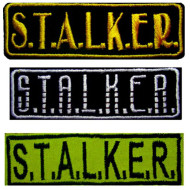 3 strisce STALKER patches 117 molestatore