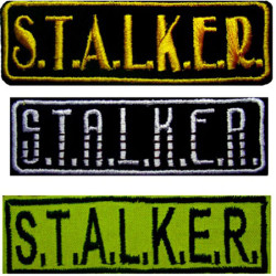 3 bandes de STALKER patchs 117