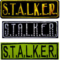 3 STALKER Streifen Patches 117