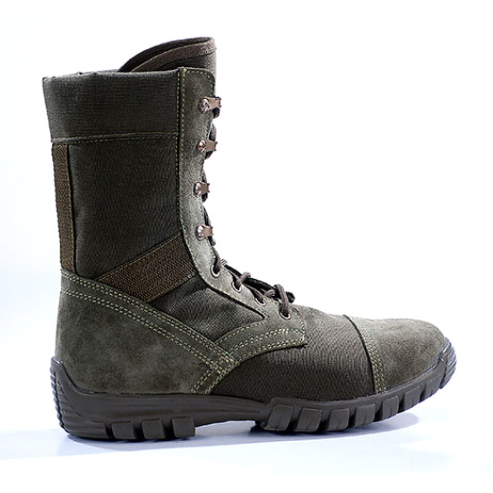 Botas tácticas de cuero Airsoft TROPICAL oliva 3351