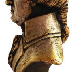 Busto in bronzo del 1 ° presidente degli Stati Uniti George Washington