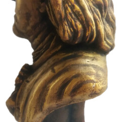 Busto in bronzo di uno dei padri fondatori degli Stati Uniti Benjamin Franklin