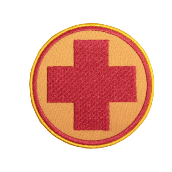 Team Fortress 2 Medic Red Embroidered Patch