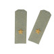 Planches d'épaule de chemise quotidienne de l'armée d'infanterie soviétique