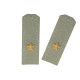 Planches d'épaule de chemise quotidienne de l'armée d'infanterie soviétique Planches d'épaule de chemise quotidienne de l'armée d'infanterie soviétique