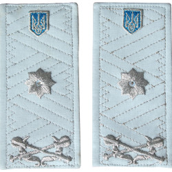 Ukrainian epaulets GENERAL Modern Army shoulder boards