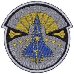 PATCH À DOUILLE DE MANCHES CHALLENGER DE COLUMBIA ATLANTIS DE NAVETTE