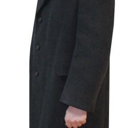 Uniforme di lana dell'ufficiale dell'URSS con colletto di Karakul e Papakha