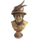 Regina del Regno Unito Elizabeth II Bronze Bust Regina del Regno Unito Elizabeth II Bronze Bust