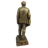 Bronze bust of russian communist revolutionary Lenin aka Vladimir Ilyich Ulyanov