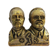 Bronze bust of The Molotov–Ribbentrop Pact 