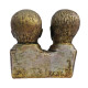 Busto de bronce del Pacto Molotov-Ribbentrop