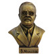 Bronzebüste des sowjetischen Politikers Wjatscheslaw Molotow