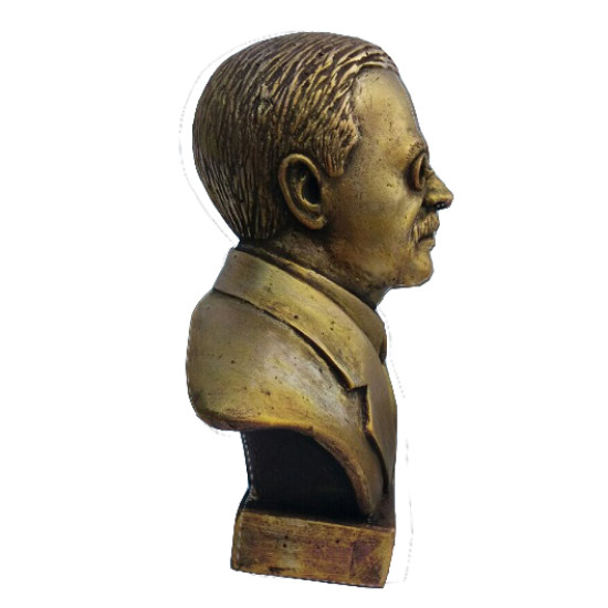 Busto in bronzo del politico sovietico Vyacheslav Molotov