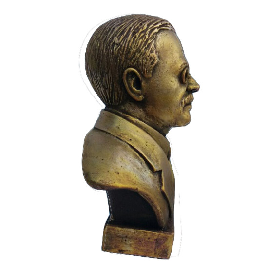 Bronze bust of Soviet politician Vyacheslav Molotov