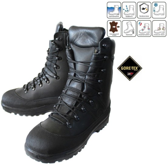 Armée des bottes en cuir lourds russes BTK GORE-TEX