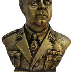 Bronze bust of  Foreign Minister of Germany Ulrich von Ribbentrop