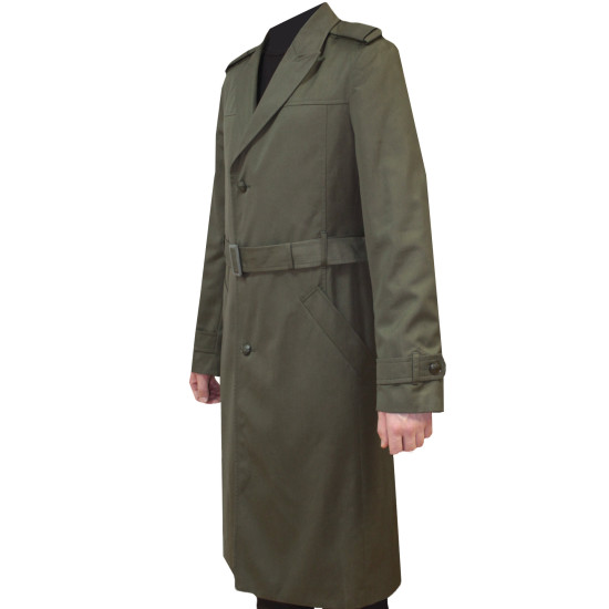 Manteau d'officiers de l'URSS Pardessus vert de l'armée soviétique